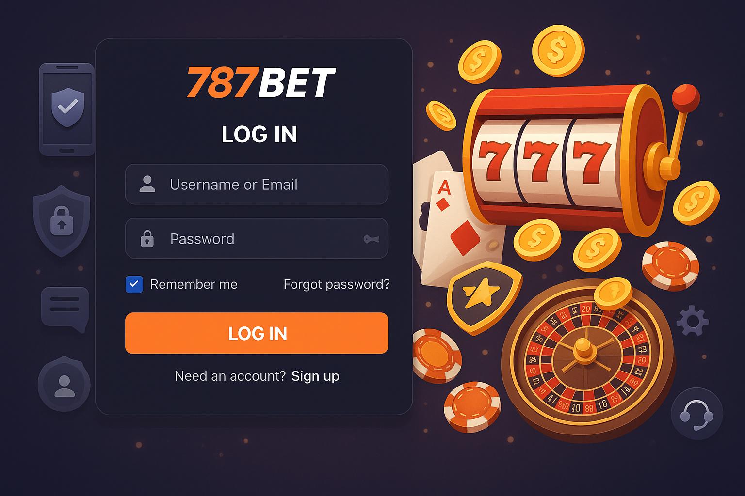 Registro na 787BET Garante Acesso a uma Vasta Seleção de jogo